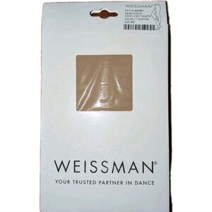 1 Weissman  W695 Adult  Stirrup Tights Lt Suntan - Sz sA Small